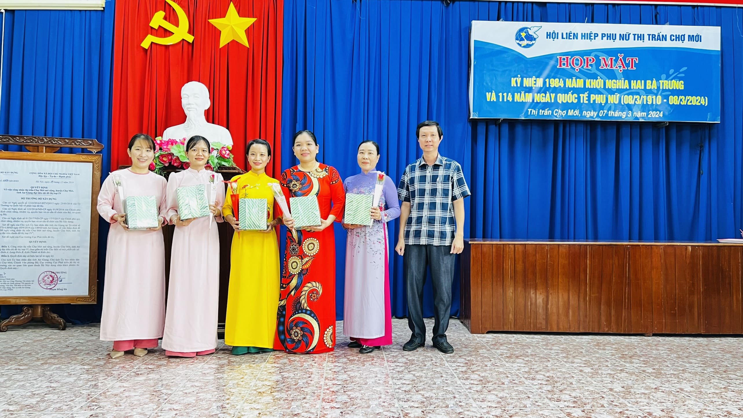 HỌP MẶT KỶ NIỆM 114 NĂM NGÀY QUỐC TẾ PHỤ NỮ (8/3/1910 - 8/3/2024)